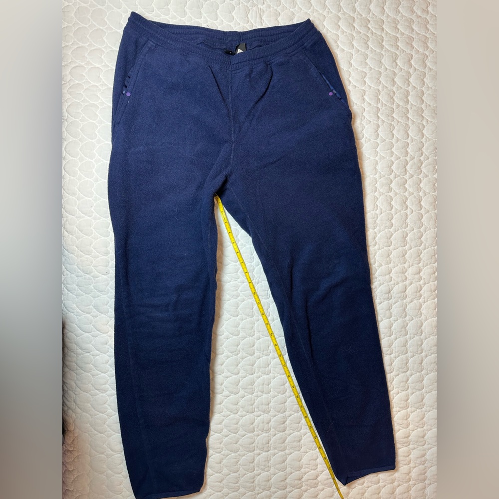 Vintage Patagonia Fleece Pants Navy Blue L Made in USA